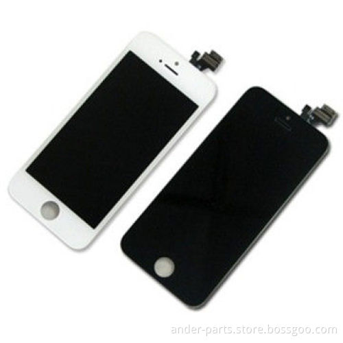 Cellphone LCD and Digitizer Replacement for iPhone 5, Black and White